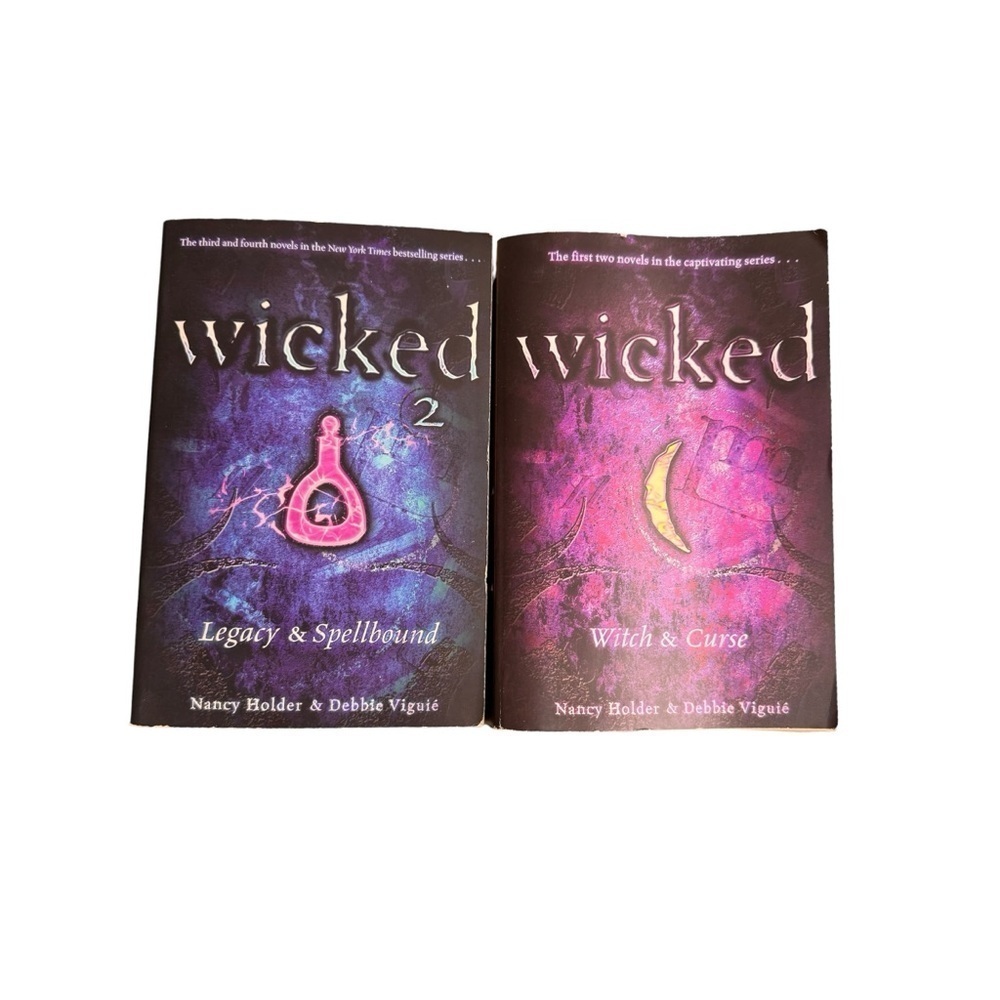 Wicked: Witch & Curse & Wicked: Legacy & Spellbound Bundle of 2 Books